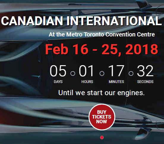Canadian International  motor show 2018