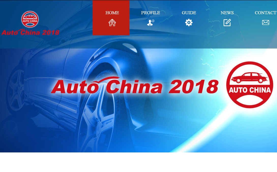 Auto China motor show Beijing 2018