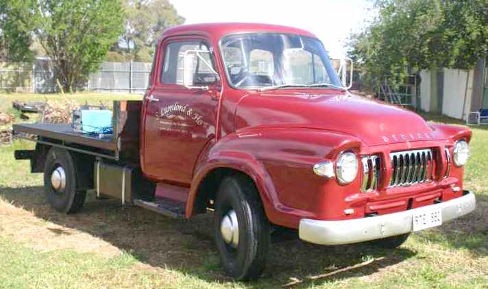 Bedford pickup truck Recession during the eighties and foreign imports 
