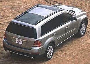 Mercedes Benz GL Class SUV 4x4 rear