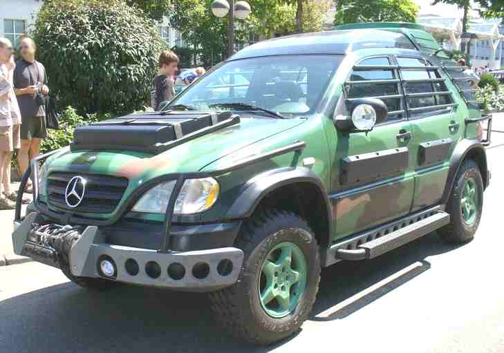 Jurassic Park Mercedes-Benz the Lost World safari car