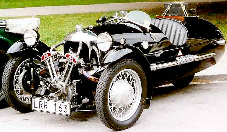 1937 V twin Morgan 3 wheeler