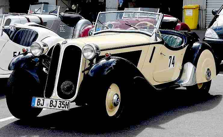 BMW classic 1935 sports touring car