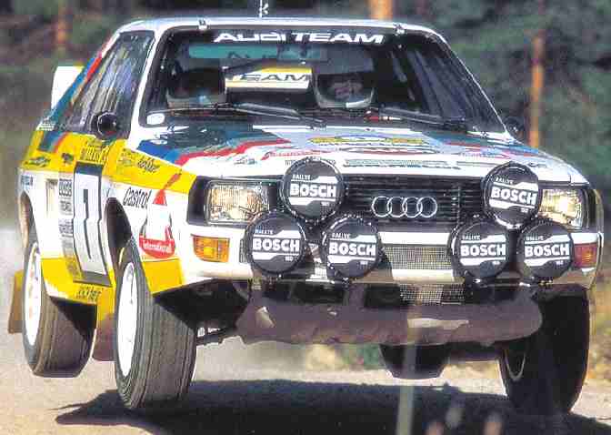 Driving an Audi Sport quattro 