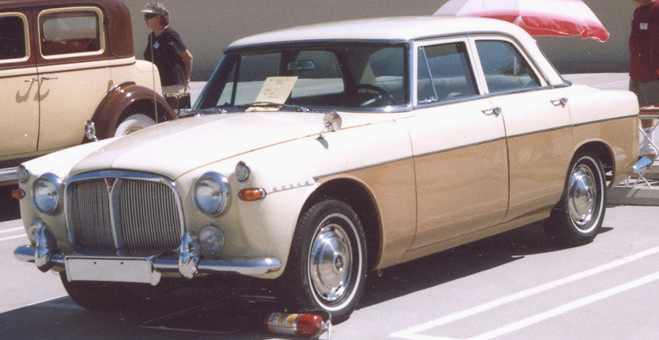 Rover P5 At its launch the P5 was released with an all drum braking system 