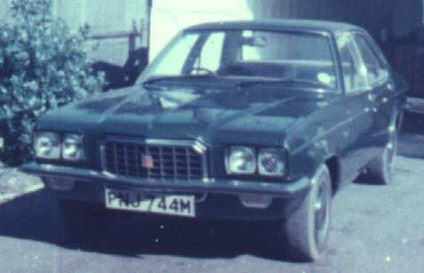 Nelson's first car Vauxhall Ventora 33