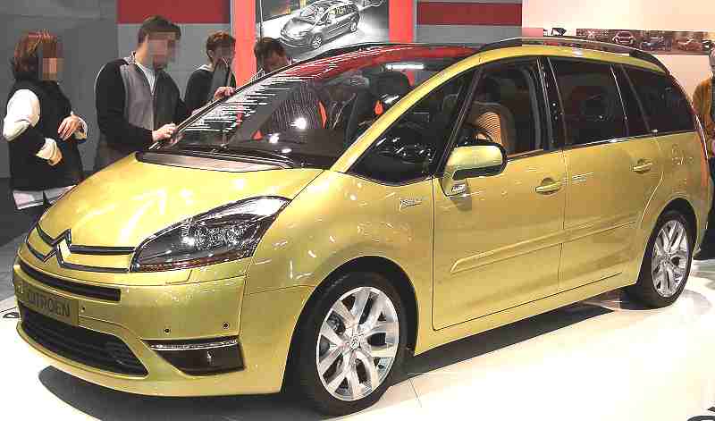 Citroen Picasso C4 gold show car