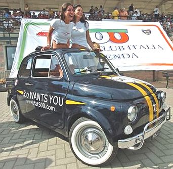 Fiat 500 Club Guinness Book of Records