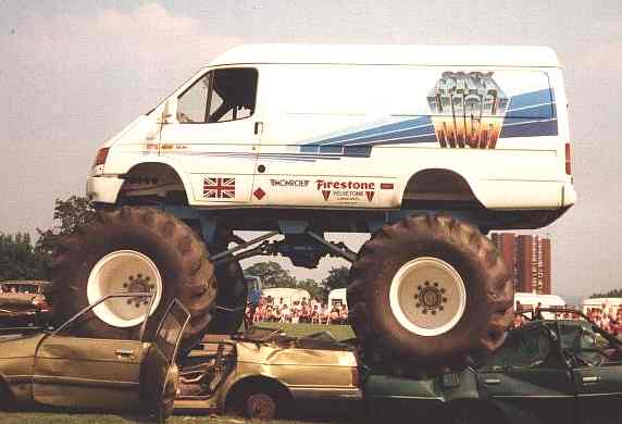 Ford Transit monster truck