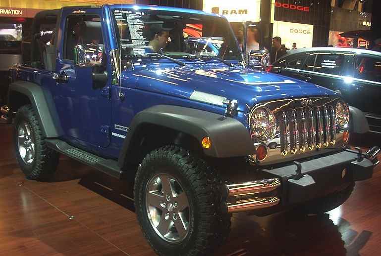 Jeep Wrangler 4x4 custom accessories