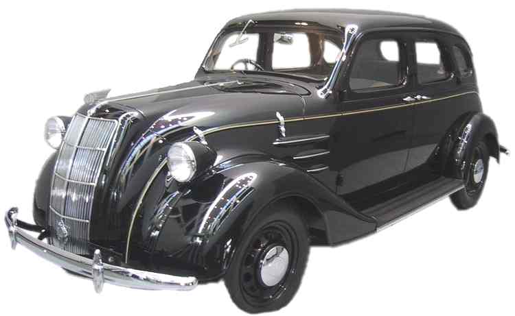 Replica of the Toyota Model AA, the first production model of Toyota in 1936