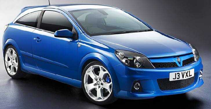 Vauxhall Astra VXL blue