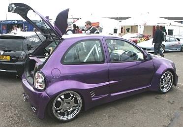 Corsa with bodykit brings out Vauhall wild side