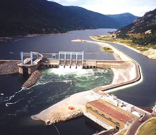 BC, British Columbia hydor electricity dam