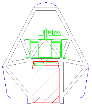 The BE1 pneumatic battery cartridge power loading mechanism