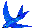 Bluebird electric motor bird logo