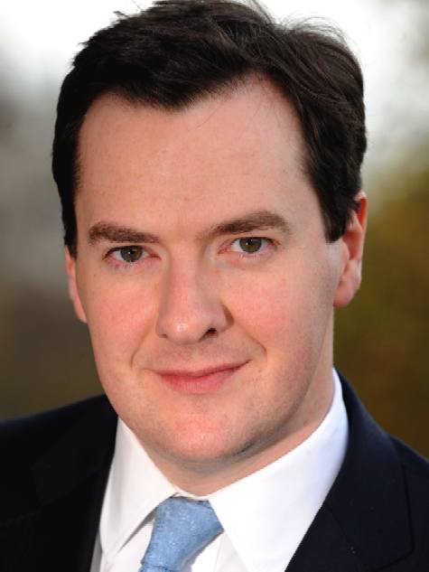 George Osbourne MP, Chancellor of the Exchequer