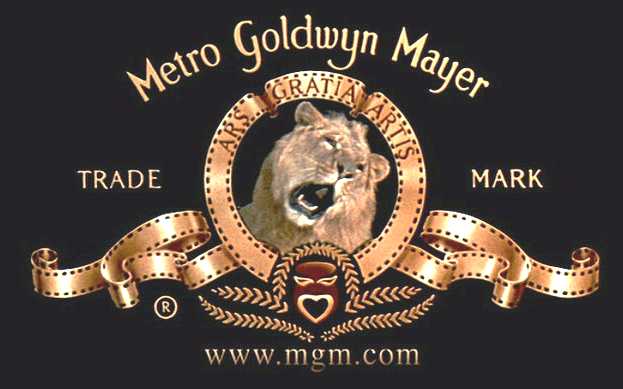MGM Studios Ash Tray Antique Style Solid Metal Metro Goldwyn Mayer Patina Movie