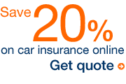 Save 20% on car insurance online