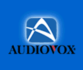 Audiovox blue white logo