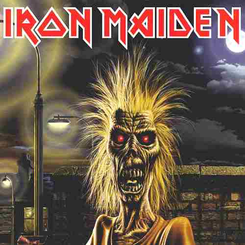 Iron Maiden's Eddie, the iconic mascot of the band, has been featured on the artwork of almost every album and single