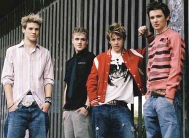 McFly's first photo shoot