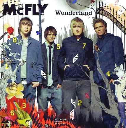 McFly - Wonderland album cover Alice