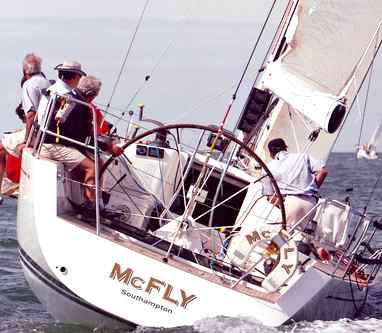 McFly sailing boat out of Southampton