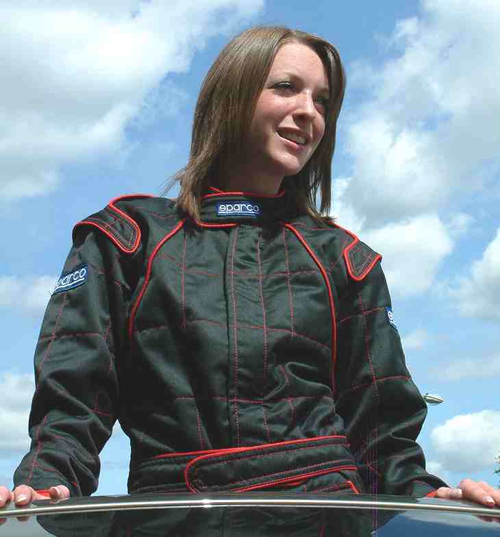 Bethany Keenan driver Cymru solar car GWAWR