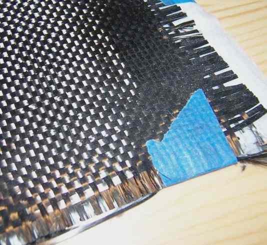 Carbon fibre woven cloth