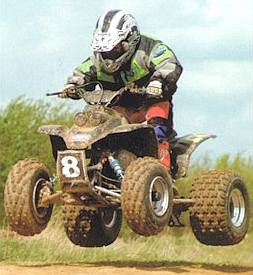 Quad bike flying