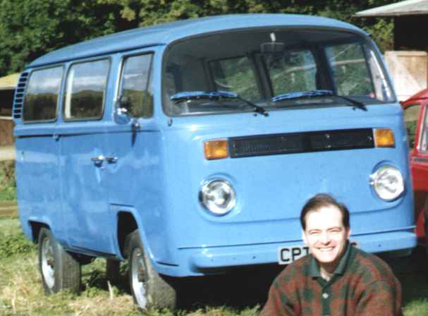 Nelson Kruschandl and his Volkswagen Kombi Van VW Nelson and his Kombi Van