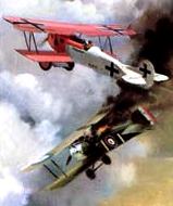 First World War dogfight