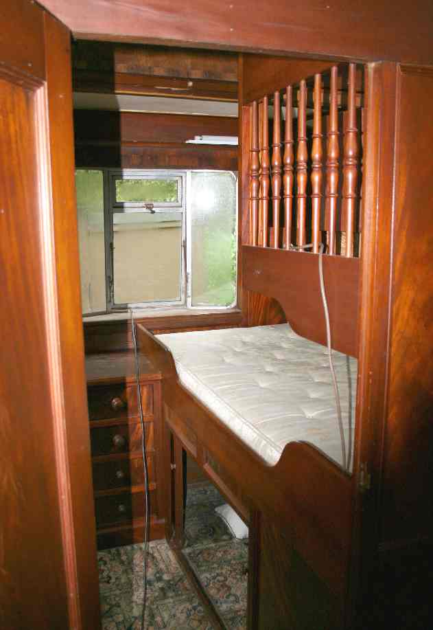 Gypsy caravan wagon bedroom