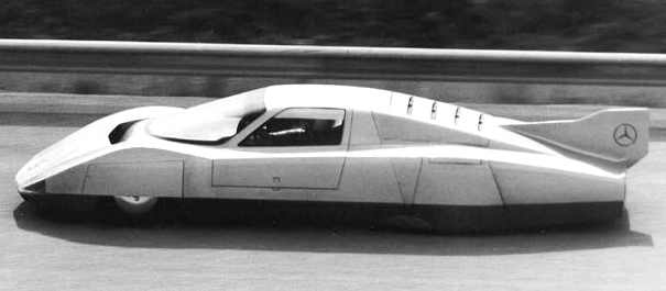 Mercedes Benz C111 land speed record car