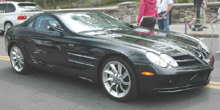 Mercedes SLR sports car concept