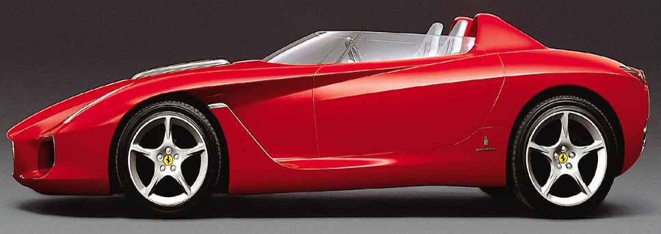 Cars both concept and production based on Italian cars by Pininfarina