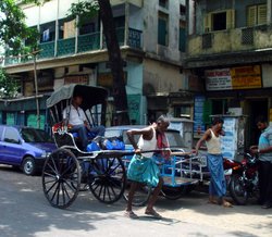 Kolkata rickshaw, 2004