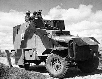 Bedford OXA armoured vehicle