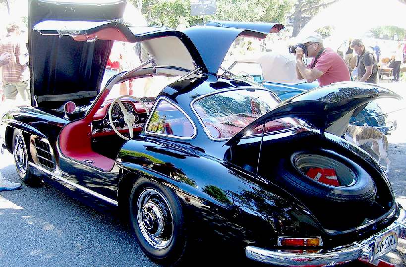 MERCEDES BENZ 300 SL GULL WING DOORS COUPE RESTORATION PROJECTS