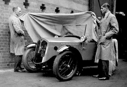 Morgan 3 wheeler at Olympia in 1931
