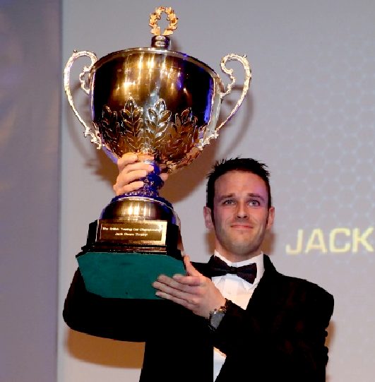 Lea Wood with the Jack Sears trophy