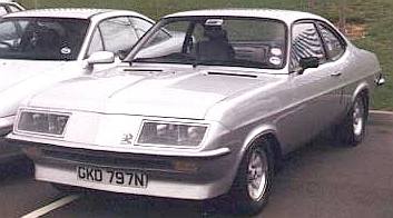 Vauxhall Firenza 2.3 petrol engined car GM