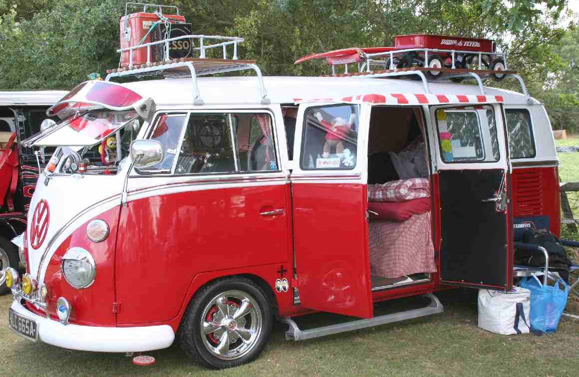 Split screen T1 camper van with all the trimmings