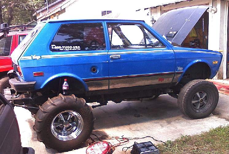 Yugo GV 4x4 custom car conversion