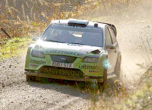 Ford Focus Welsh Rally 2007 Great Britain