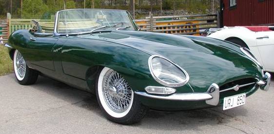 1961 Jaguar E-type Roadster Competition - International race