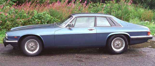 Jaguar XJS side view