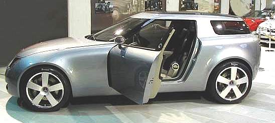 SAAB 9x1 concept car hot hatch