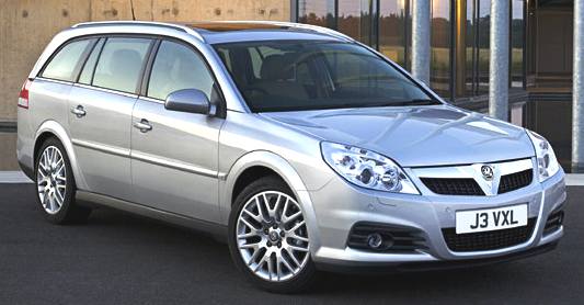 Vauxhall Vectra estate VXL silver paint